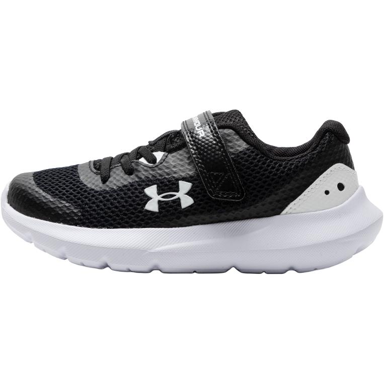 (Youth) UA Surge 3 AC 'Black White'