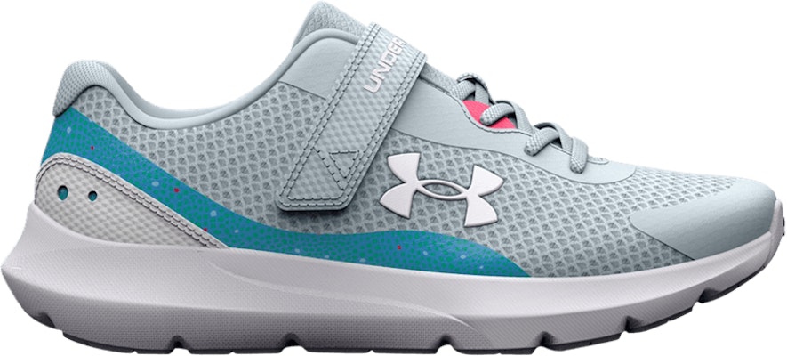 (青少年款)Under Armour Surge 3 AC 印花運動鞋 '鹵素藍 粉紅震撼' 3026991-400 Buy (青少年款)Under Armour Surge 3 AC 印花運動鞋 '鹵素藍 粉紅震撼' 3026991-400