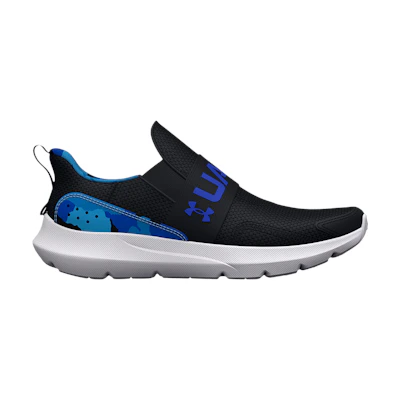 (Youth) UA Surge 3 Slip 'Printed Camo - Black'