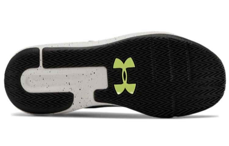 Purchase (JR) Under Armour Torch 2019 Basketballschuhe Grau/Grün 3022119-300