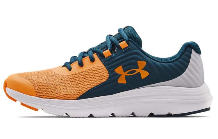 (Youth) Under Armour UA Outhustle Yellow Green 'School Running Low' 3024829-800