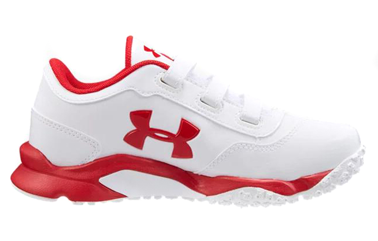 (Youth) UA Velcro Running Shoe 'White Red' 圖 2