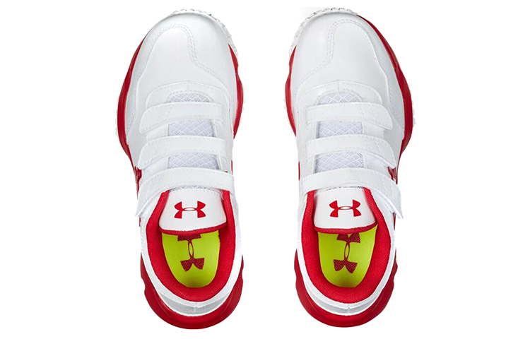 (Youth) UA Velcro Running Shoe 'White Red' 圖 4