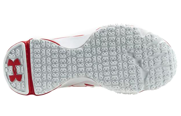 (Youth) UA Velcro Running Shoe 'White Red' 圖 5