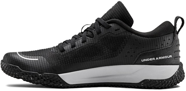 (JR) Under Armour X Level Mainshock Splatter Sneakers Hitam/Putih 3022523-002 Buy (JR) Under Armour X Level Mainshock Splatter Sneakers Hitam/Putih 3022523-002