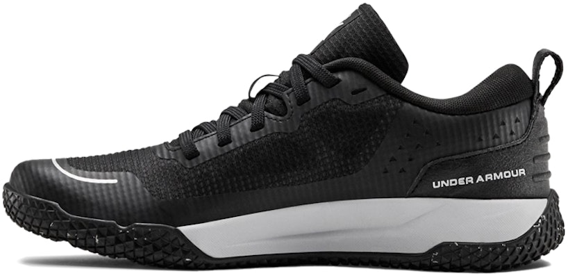 (Youth) Under Armour X Level Mainshock Splatter Sneakers Black/White 3022523-002 Buy (Youth) Under Armour X Level Mainshock Splatter Sneakers Black/White 3022523-002
