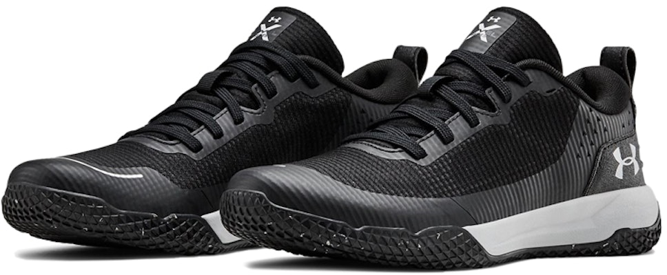 (Youth) Under Armour X Level Mainshock Splatter Sneakers Black/White 3022523-002 Lookbook (Youth) Under Armour X Level Mainshock Splatter Sneakers Black/White 3022523-002