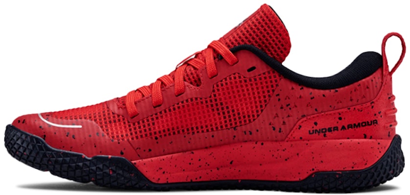 (Youth) Under Armour X Level Mainshock Splatter 'Red Black' 3022523-600 Buy (Youth) Under Armour X Level Mainshock Splatter 'Red Black' 3022523-600