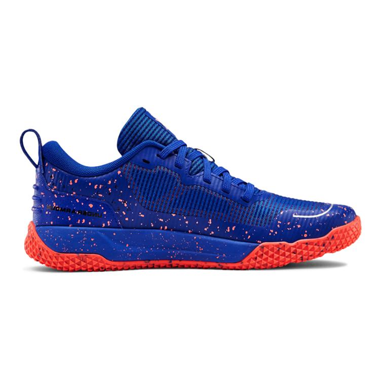 Order (JR) Under Armour X Level Mainshock Splatter 'Biru Jingga' 3022523-400