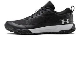 (Youth) Under Armour X Level Mainshock Splatter Sneakers Black/White 3022523-002 (Youth) Under Armour X Level Mainshock Splatter Sneakers Black/White 3022523-002