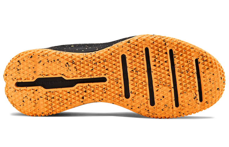 Purchase (JR) Under Armour X Level Mainshock Splatter Kasut Hitam/Jingga 3022523-001