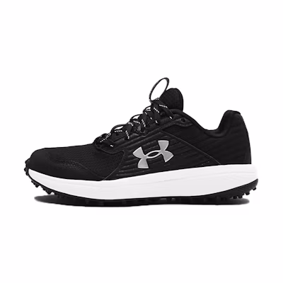 (Youth) UA Yard Turf Jr. Sneakers Black/White
