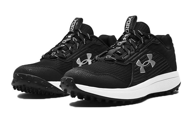 (Youth) UA Yard Turf Jr. Sneakers Black/White 圖 3