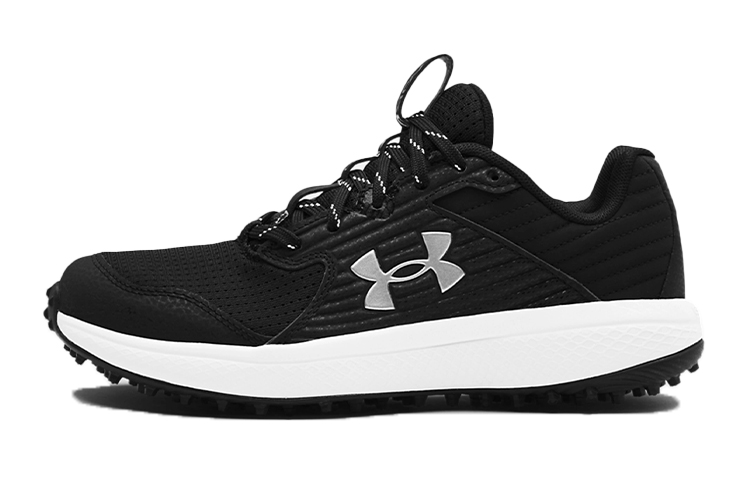 (Youth) Under Armour Yard Turf Jr. Sneakers Black/White 3023898-001