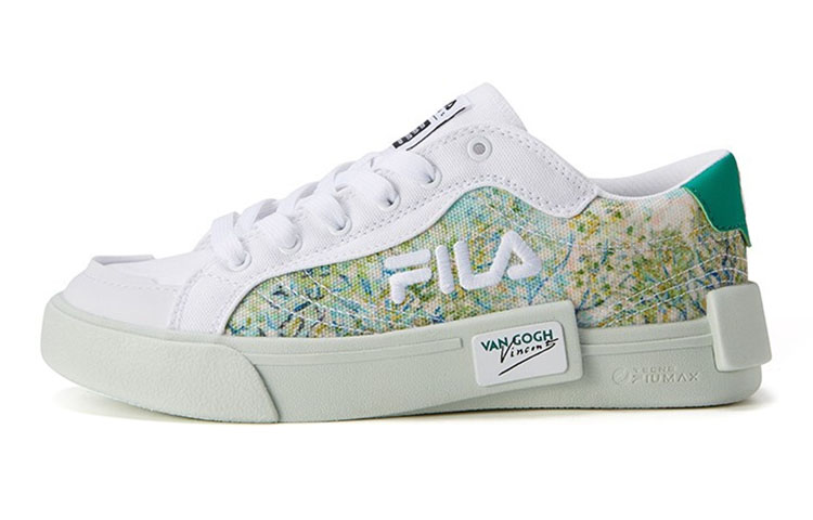 Beli (Youth) FILA x Van Gogh Skate Shoes 'Green White