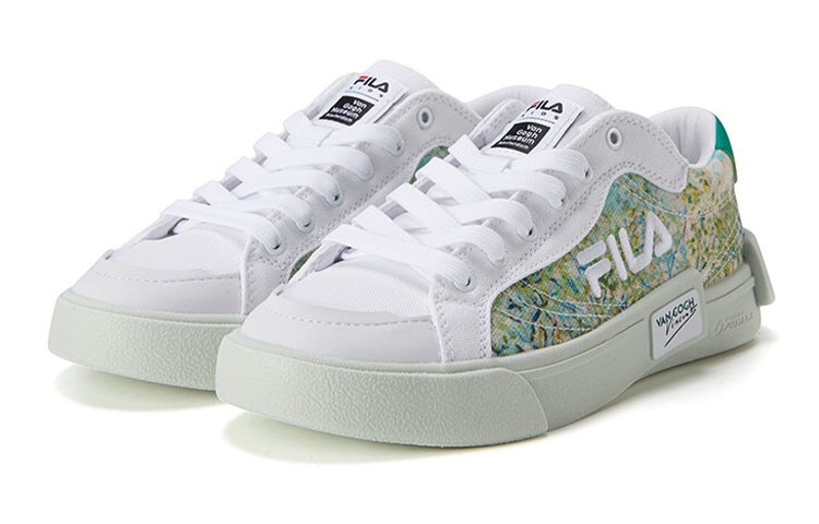 Buy (Youth) FILA x Van Gogh Skate Shoes 'Green White