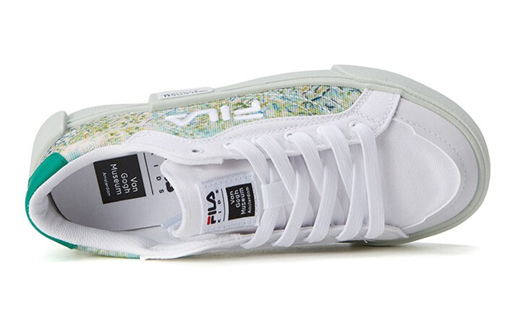 Lookbook (JR) Zapatillas Skate FILA x Van Gogh 'Verde Blanco' K15B224305FWG