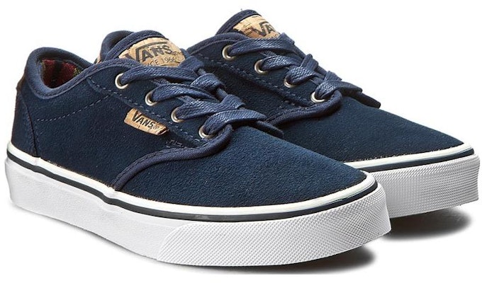 (Youth) Vans Atwood Deluxe Low 'Blue' VN000ZSTK6T Lookbook (Youth) Vans Atwood Deluxe Low 'Blue' VN000ZSTK6T