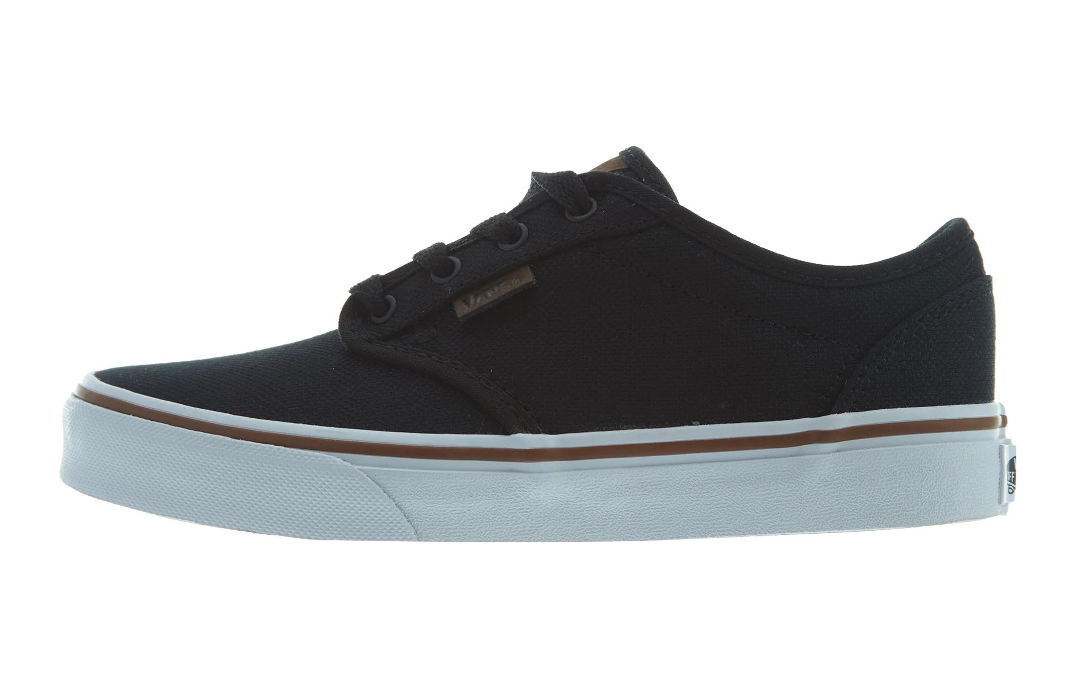 (Youth) Vans Atwood Slip-On Shoes 'Black' VN0003Z9-IQ4-4