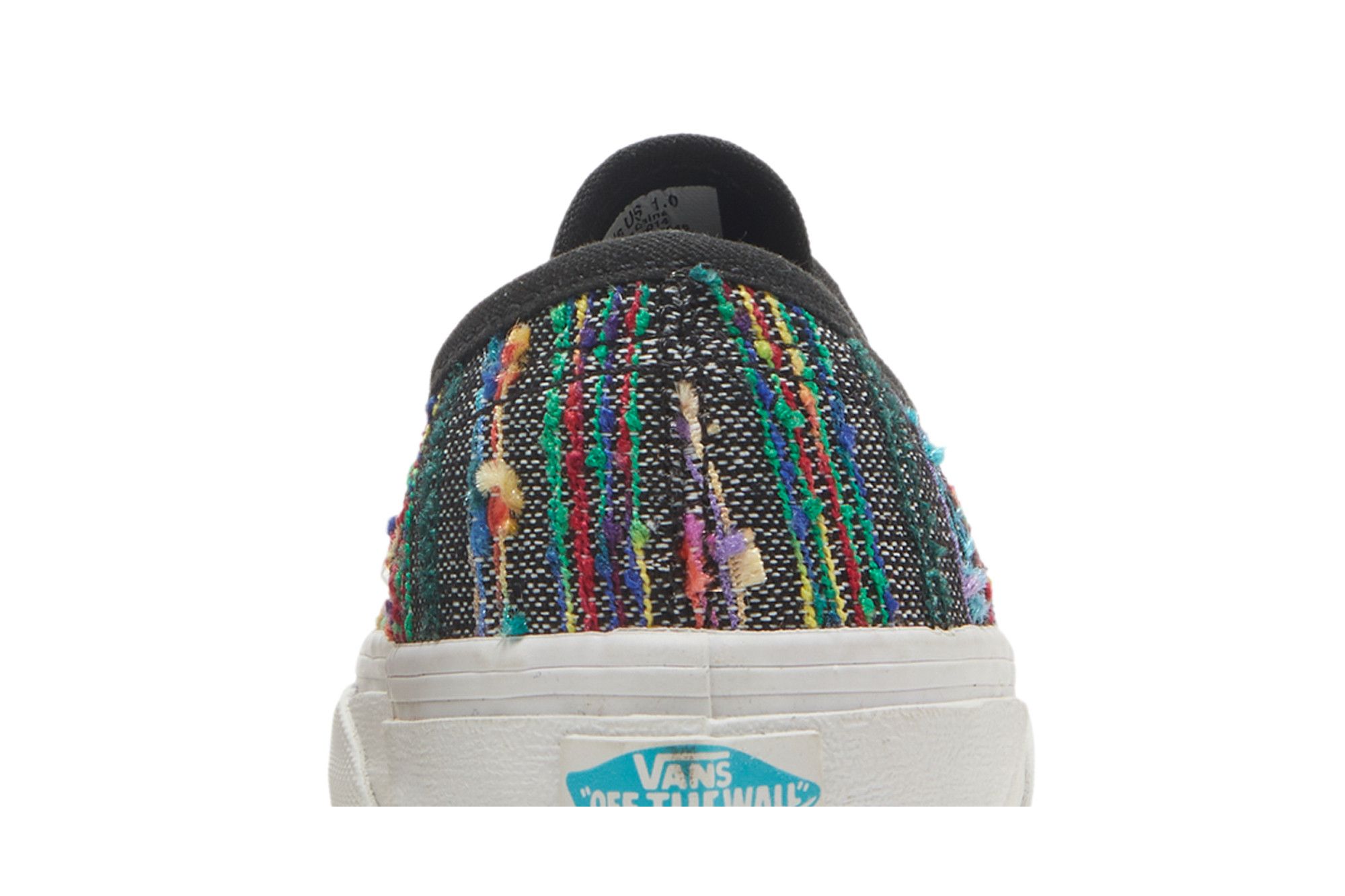 Sizing (JR) 반스 어센틱 슬림 '블랙' (Vans Authentic Slim 'Black') VN-0WWX-DL5