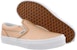 (JR) Vans Classic Slip-On 'Metallic Light Copper' Lelaki/Wanita Kasual kasut VN0A32QIU4W