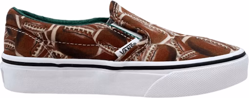 (Youth) Vans Classic Slip-On 'Sports - Football' VN0004J2K5D (Youth) Vans Classic Slip-On 'Sports - Football' VN0004J2K5D