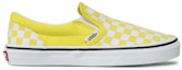 Order (JR) Kasut Vans Classic Slip-On Sintetik 'Kuning Putih' VN0A4UH8ABP