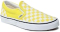 Lookbook (JR) Kasut Vans Classic Slip-On Sintetik 'Kuning Putih' VN0A4UH8ABP