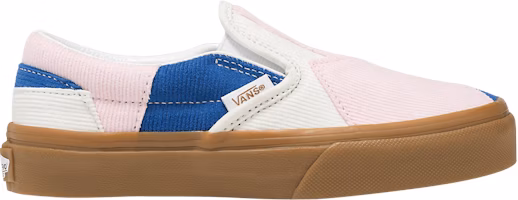 (Youth) Vans Classic Slip-On V 'Corduroy Patchwork' VN0A5FBK6MZ (Youth) Vans Classic Slip-On V 'Corduroy Patchwork' VN0A5FBK6MZ