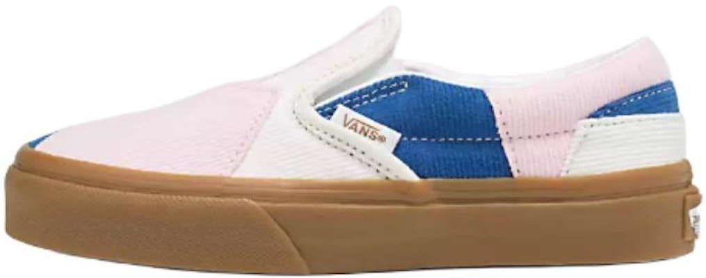 (Youth) Vans Classic Slip-On V 'Corduroy Patchwork' VN0A5FBK6MZ Buy (Youth) Vans Classic Slip-On V 'Corduroy Patchwork' VN0A5FBK6MZ