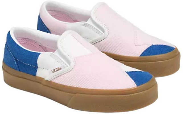 (Youth) Vans Classic Slip-On V 'Corduroy Patchwork' VN0A5FBK6MZ Order (Youth) Vans Classic Slip-On V 'Corduroy Patchwork' VN0A5FBK6MZ