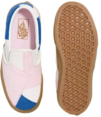 (Youth) Vans Classic Slip-On V 'Corduroy Patchwork' VN0A5FBK6MZ Shop (Youth) Vans Classic Slip-On V 'Corduroy Patchwork' VN0A5FBK6MZ