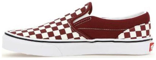 (Youth) Vans Classic Slip On CheckerBoard Shoes 'Red White' VN0A4UH899G (Youth) Vans Classic Slip On CheckerBoard Shoes 'Red White' VN0A4UH899G
