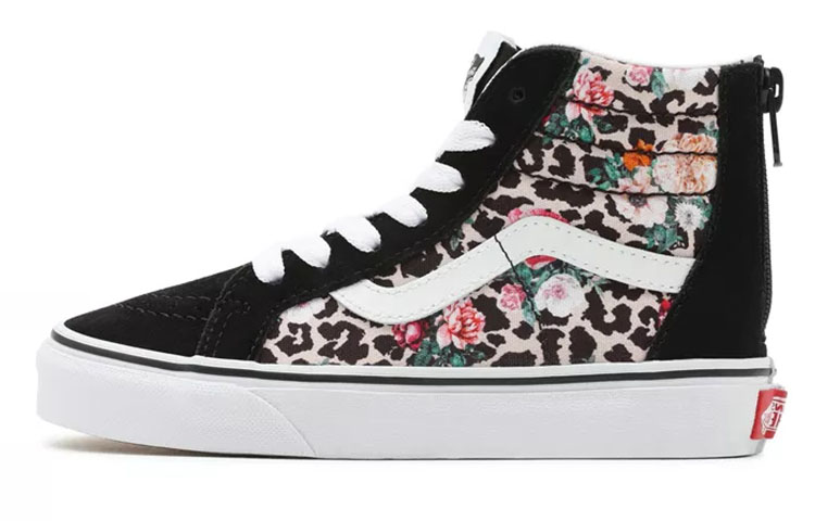 Vans Leopard Floral SK8-HI Zip Sneakers K Black Blackleopard VN0A4UI47TJ
