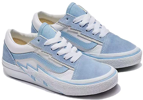 (Youth) Vans Old Skool 'Bolt - Baby Blue' VN000MT0689 Lookbook (Youth) Vans Old Skool 'Bolt - Baby Blue' VN000MT0689