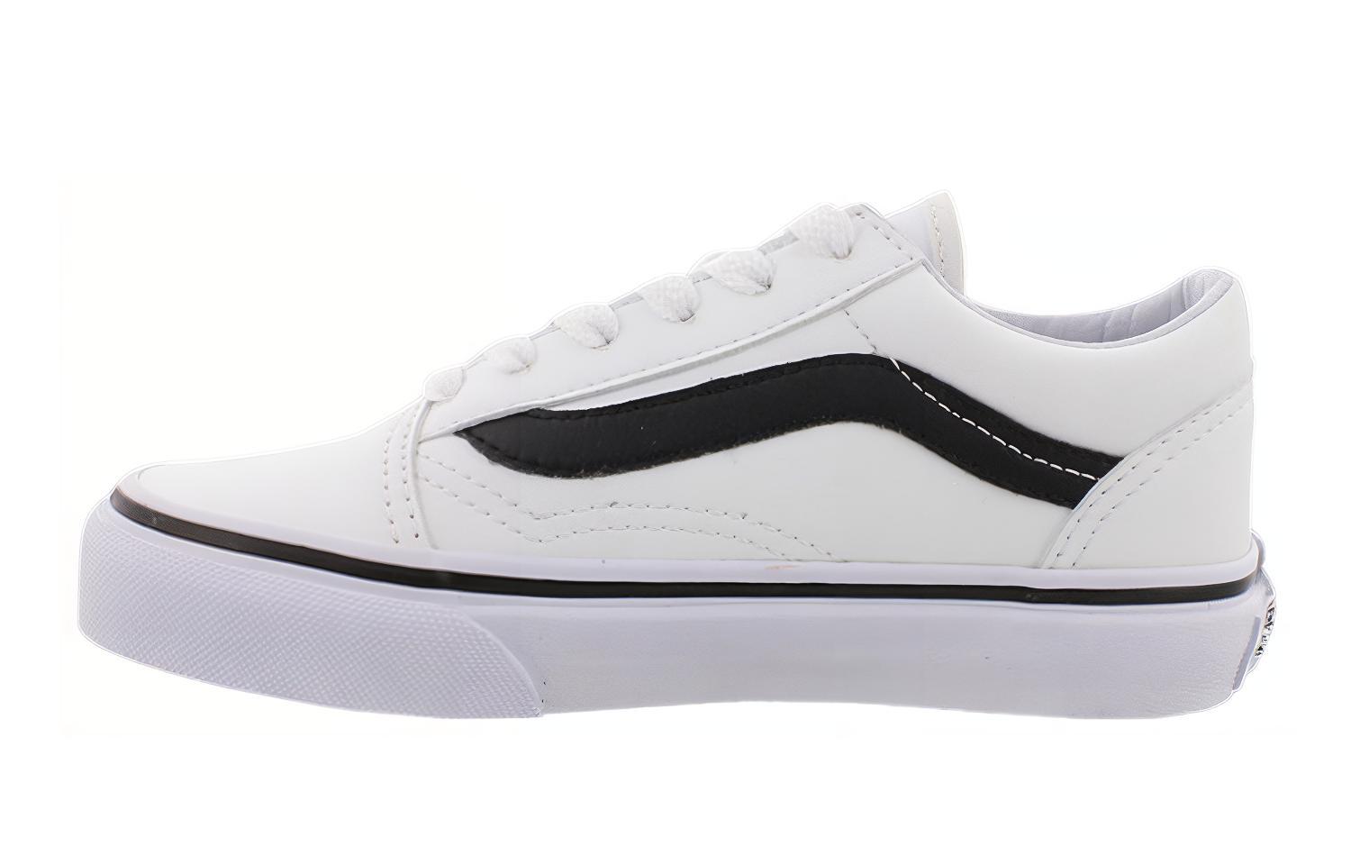 (Youth) Vans Old Skool 'Classic Tumble - White' VN0A38HBNQS