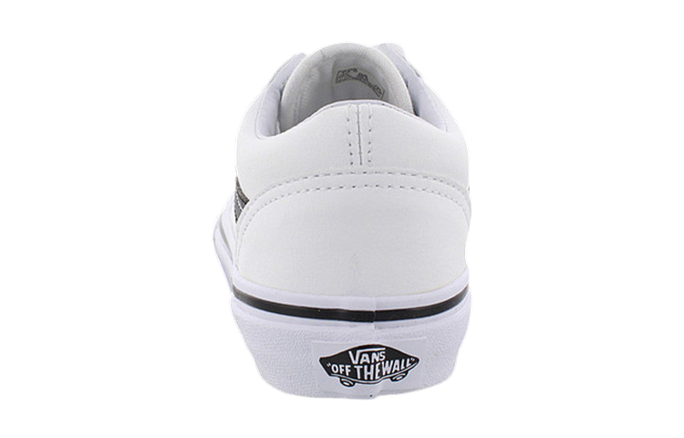 Lookbook (JR) Vans Old Skool '经典荔枝皮 - 白色' VN0A38HBNQS