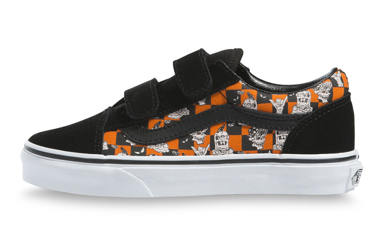 (Youth) Vans Old Skool Black/Yellow VN0A4BUV2K7