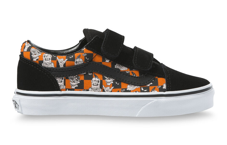 Order (JR) Vans Old Skool Hitam/Kuning VN0A4BUV2K7