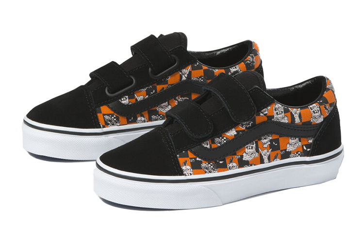 Lookbook (JR) Vans Old Skool Hitam/Kuning VN0A4BUV2K7