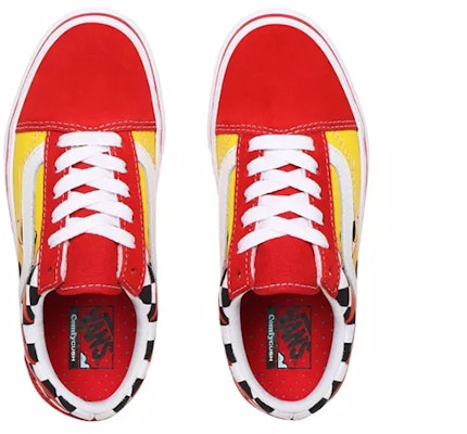 大童 Vans Old Skool Comfycush 火焰棋盤格 低幫 板鞋 火焰 Shop 大童 Vans Old Skool Comfycush 火焰棋盤格 低幫 板鞋 火焰