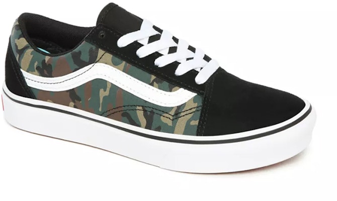 Vans ComfyCush Old Skool Negro Camuflaje 'Negro' VN0A4UHA0JR Lookbook Vans ComfyCush Old Skool Negro Camuflaje 'Negro' VN0A4UHA0JR