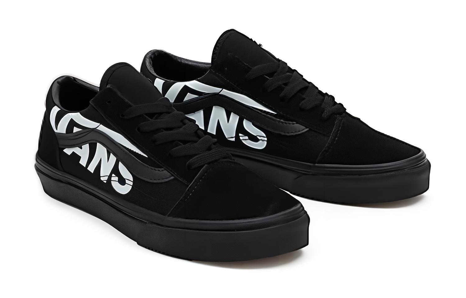 Lookbook (JR) Vans Old Skool Logo 'Hitam' VN0A5EE6MCG