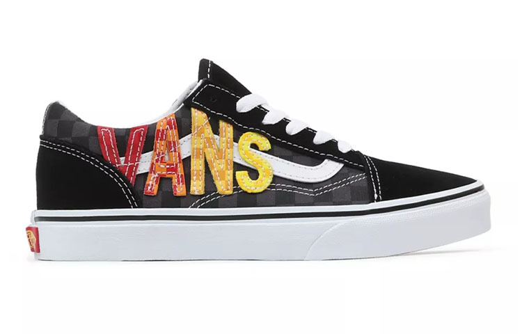 Vans Old Skool logo 'Black Red Yellow' 圖 2
