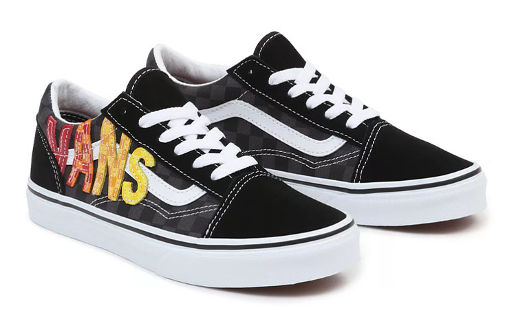 Vans Old Skool logo 'Black Red Yellow' 圖 3