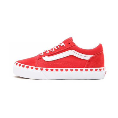 (Youth) Vans Old Skool Red/White