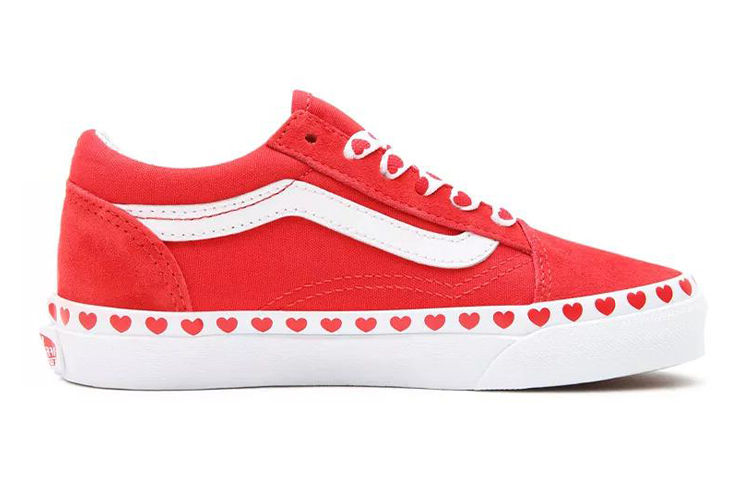 (Youth) Vans Old Skool Red/White 圖 2