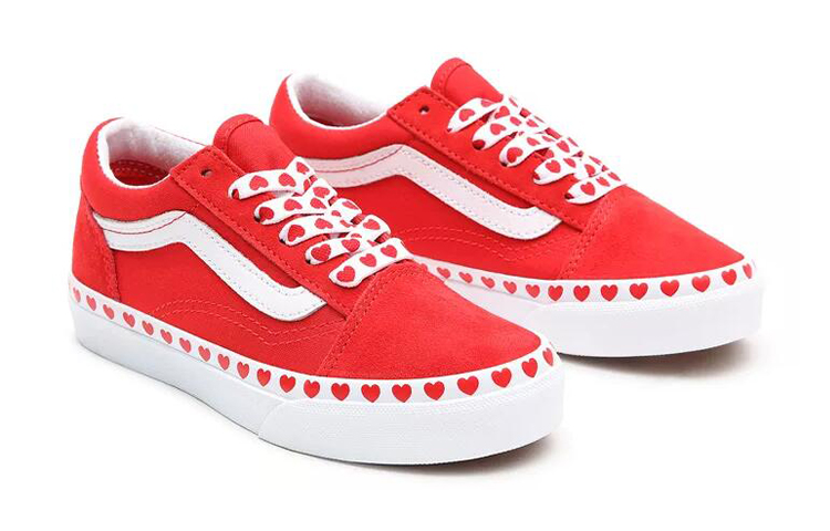 (Youth) Vans Old Skool Red/White 圖 3