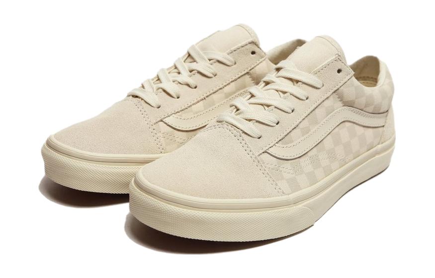 Lookbook (JR) ヴァンズ オールドスクール ベージュ (Vanz Orudo Sukūru Beju) VN0A5EE6DJR