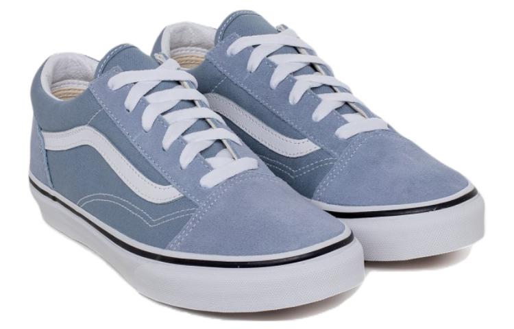 Lookbook (JR) 반스 올드스쿨 스니커즈 (블루/화이트) VN0A4UHZBD2
